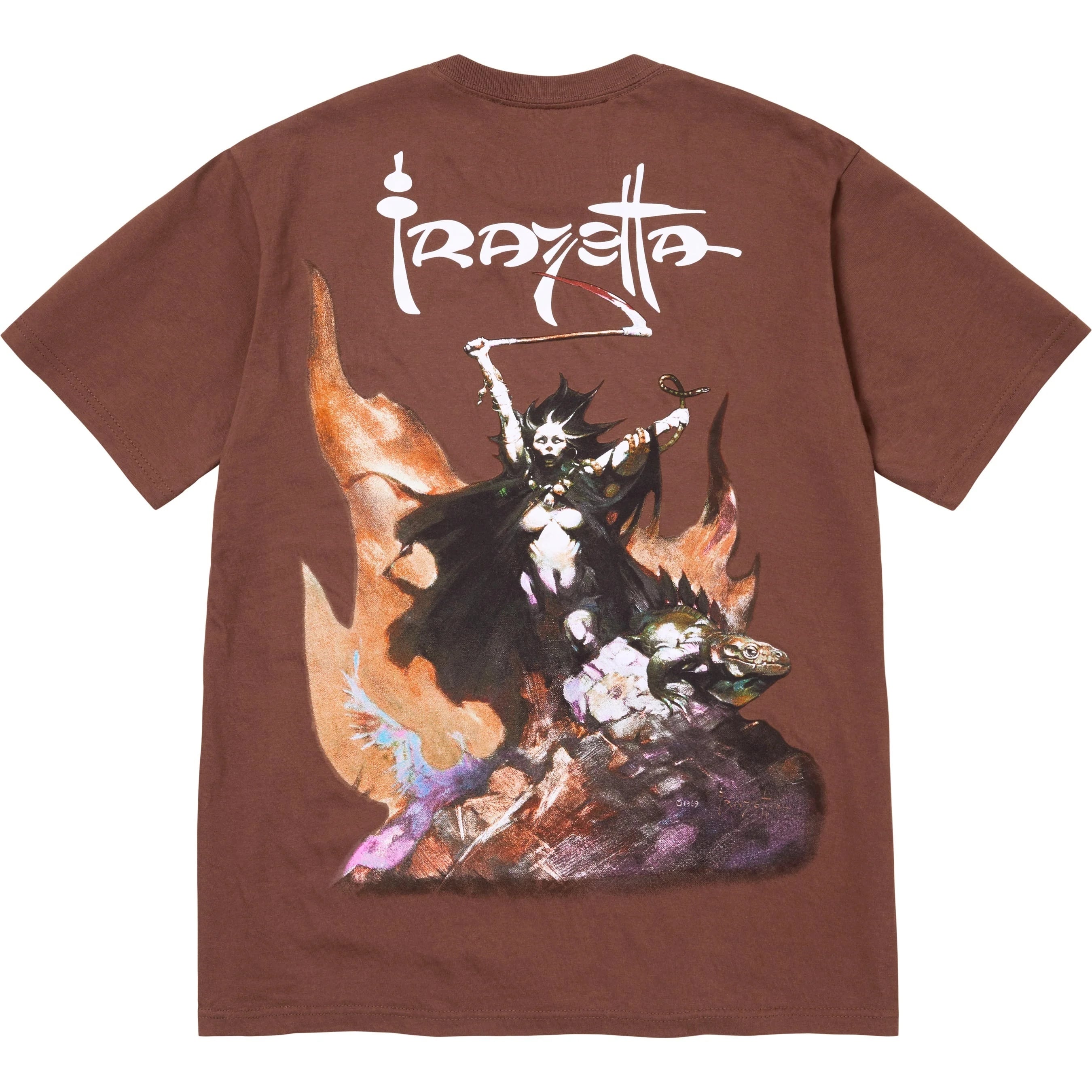 Supreme/Frank Frazetta Woman With Scythe Tee view 5